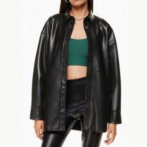 Aritzia Babaton Leather Jacket